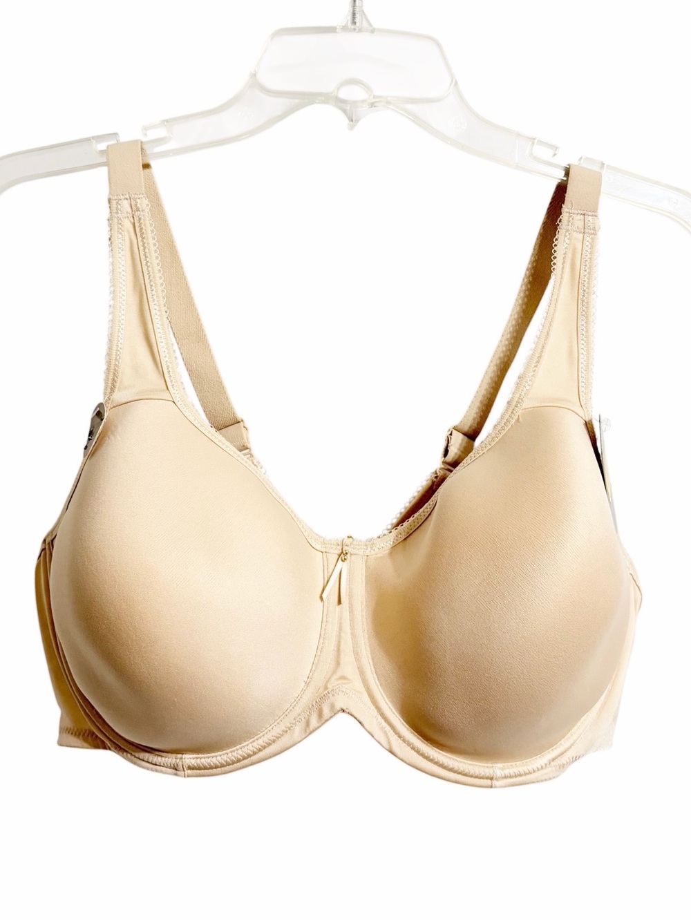 Wacoal Basic Beauty Spacer Underwire T Shirt Bra 44C NWT Beige Full Coverage